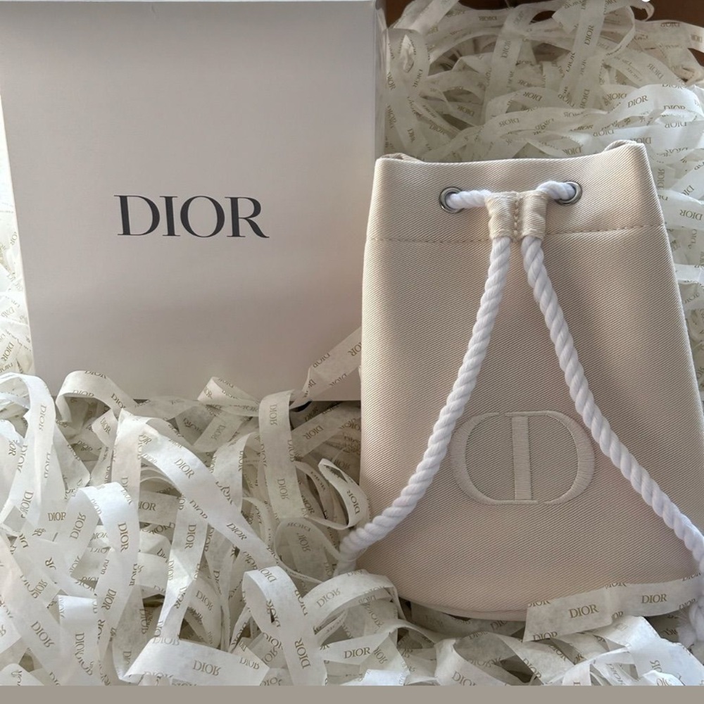 Dior CD beauty bucket bag